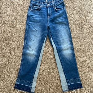 7 all man kind blue jeans